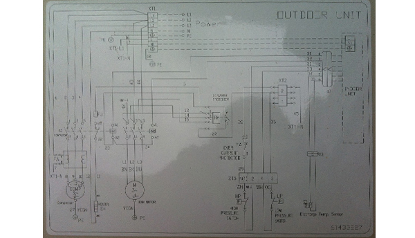sơ đồ đấu điện điều hòa inverter 3