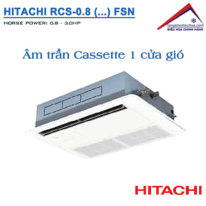 Dàn lạnh Âm trần Cassette FSN VRF Hitachi