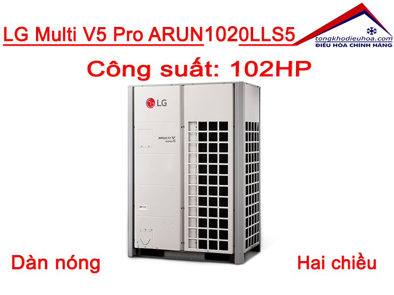 Dàn nóng LG Multi V5 Pro 102HP ARUN1020LLS5