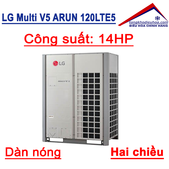 Dàn nóng LG Multi V5 - 14HP 2 chiều ARUN140LTE5