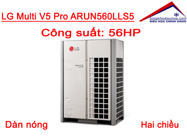Dàn nóng LG Multi V5 Pro 56HP 2 chiều ARUN560LLS5