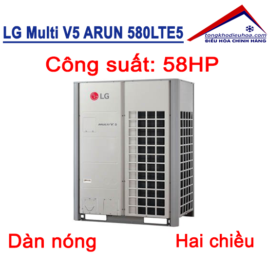 Dàn nóng LG Multi V5 - 58HP 2 chiều ARUN580LTE5