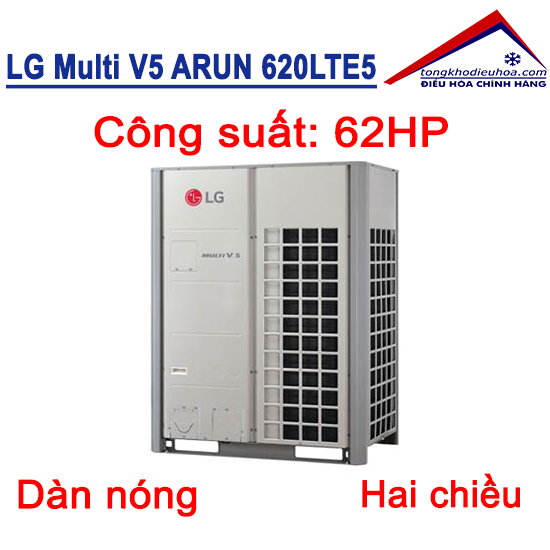 Dàn nóng LG Mutlti V5 62HP 2 chiều ARUN620LTE5