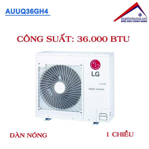 Dàn nóng điều hòa cục bộ LG - 1 chiều 36.000BTU AUUQ36GH4