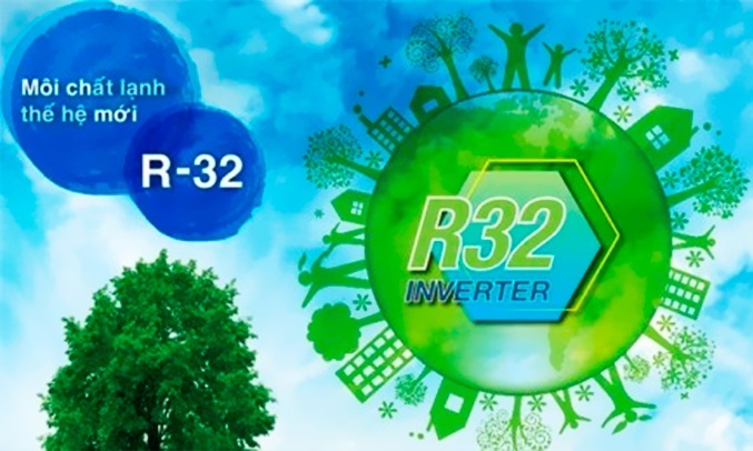 gas r32 thân thiện với môi trường