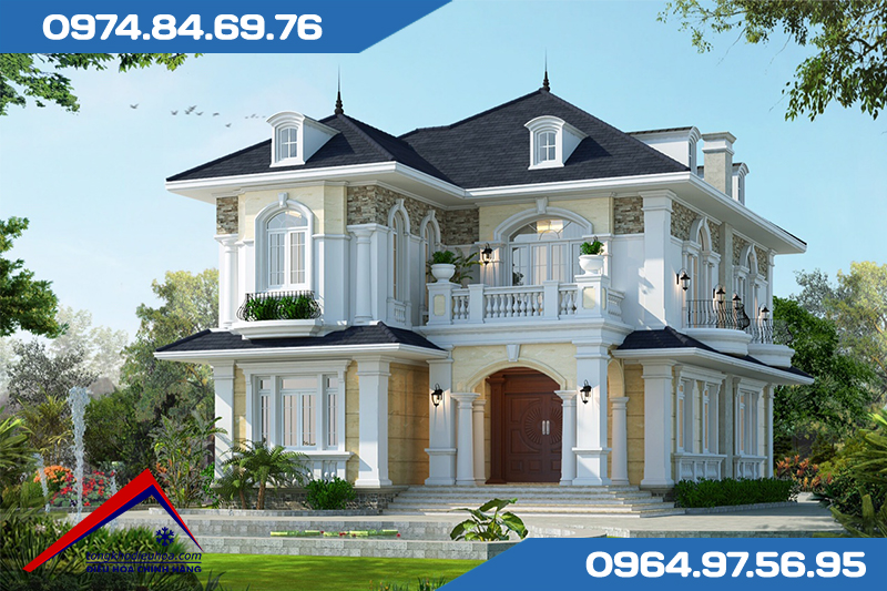 biệt thự lắp điều hòa trung tâm