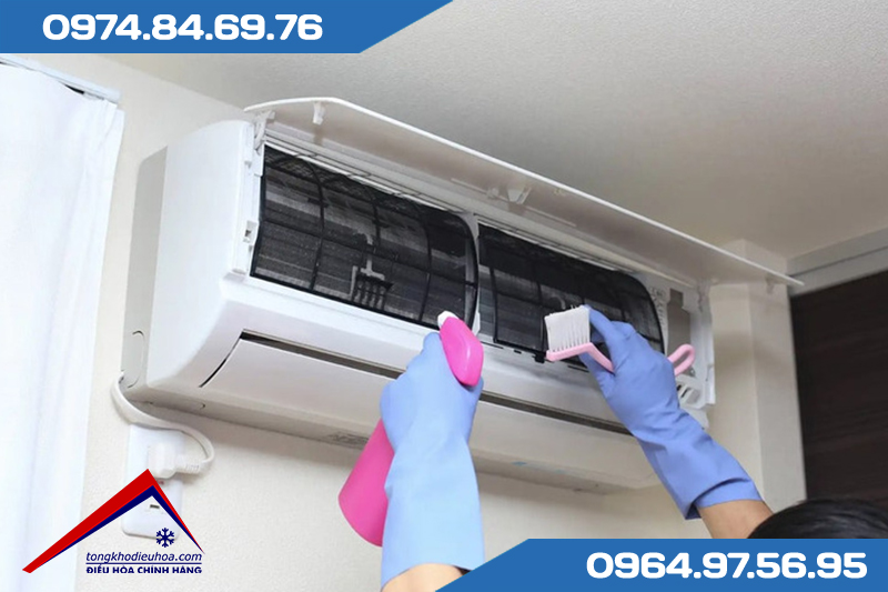 Không vệ sinh bảo dưỡng điều hòa định kỳ