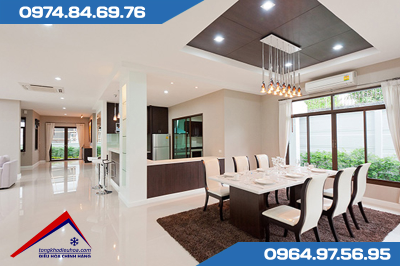 Lựa chọn công suất dàn lạnh điều hòa trung tâm
